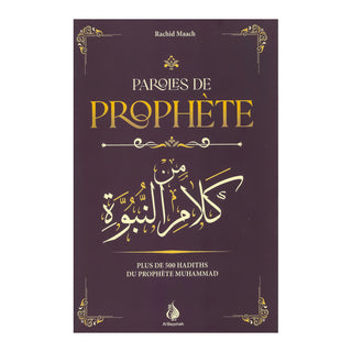 PAROLES DE PROPHETE : PLUS DE 500 HADITHS DU PROPHETE MUHAMMAD (ﷺ)