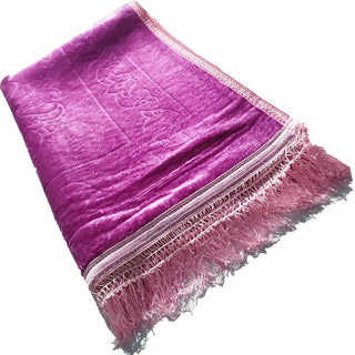 Tapis De Prière Velours Fushia