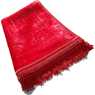 Tapis De Prière Velours Rouge